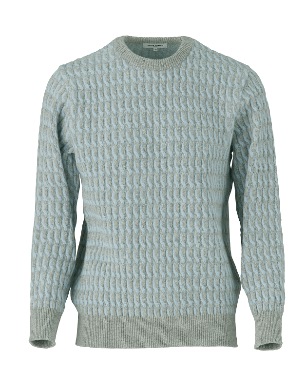 【279504EL】ケーブル編みニット