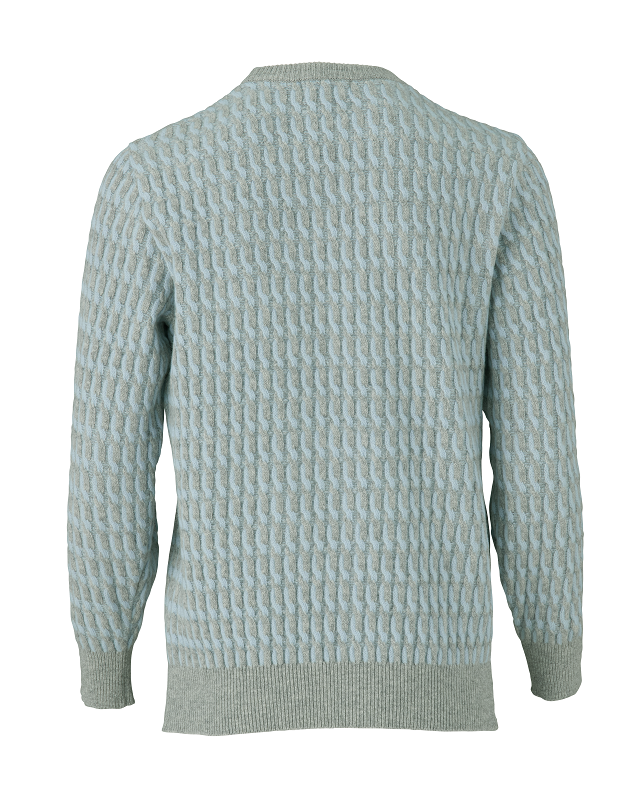 【279504EL】ケーブル編みニット