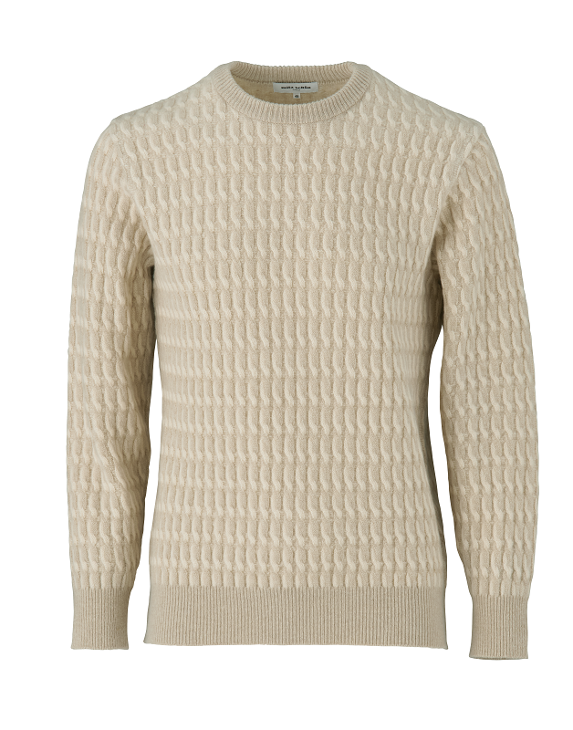 【279504HM】ケーブル編みニット