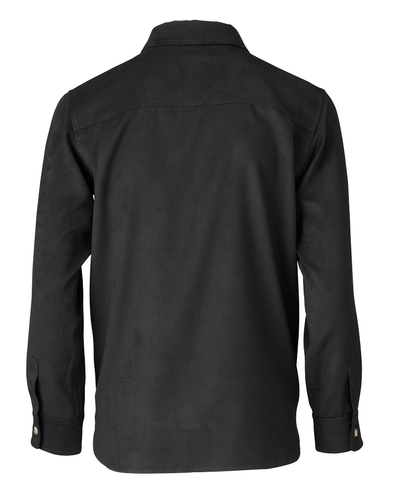 【27020YK】フェイクスエード シャツアウター