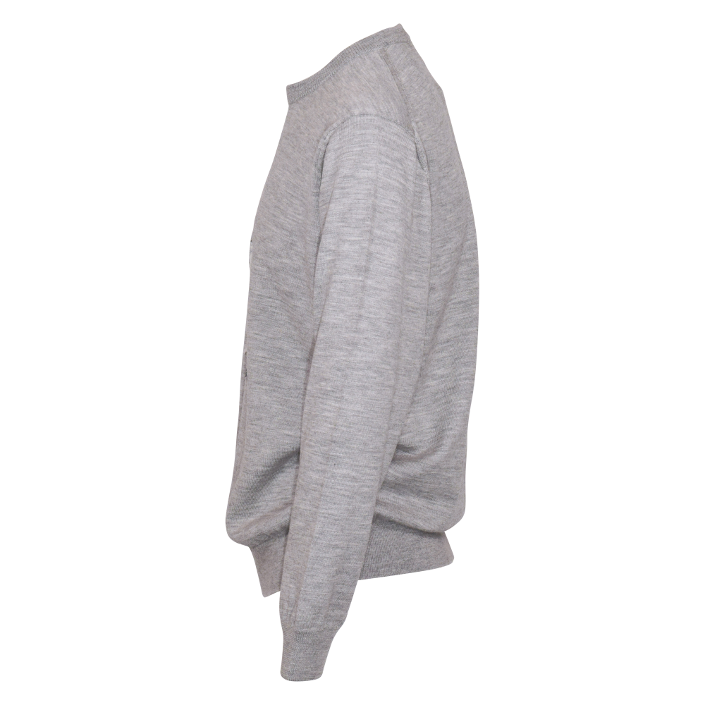 【259500FM】オオカミ柄ニット