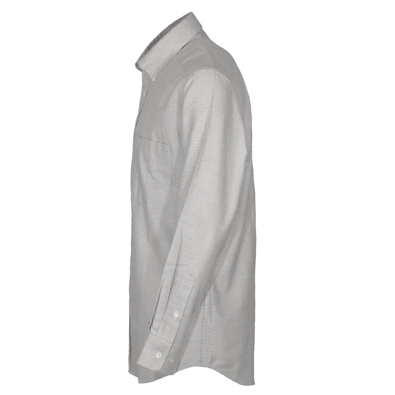 【249410FL】カシミヤ混ハウンドトゥース柄シャツ