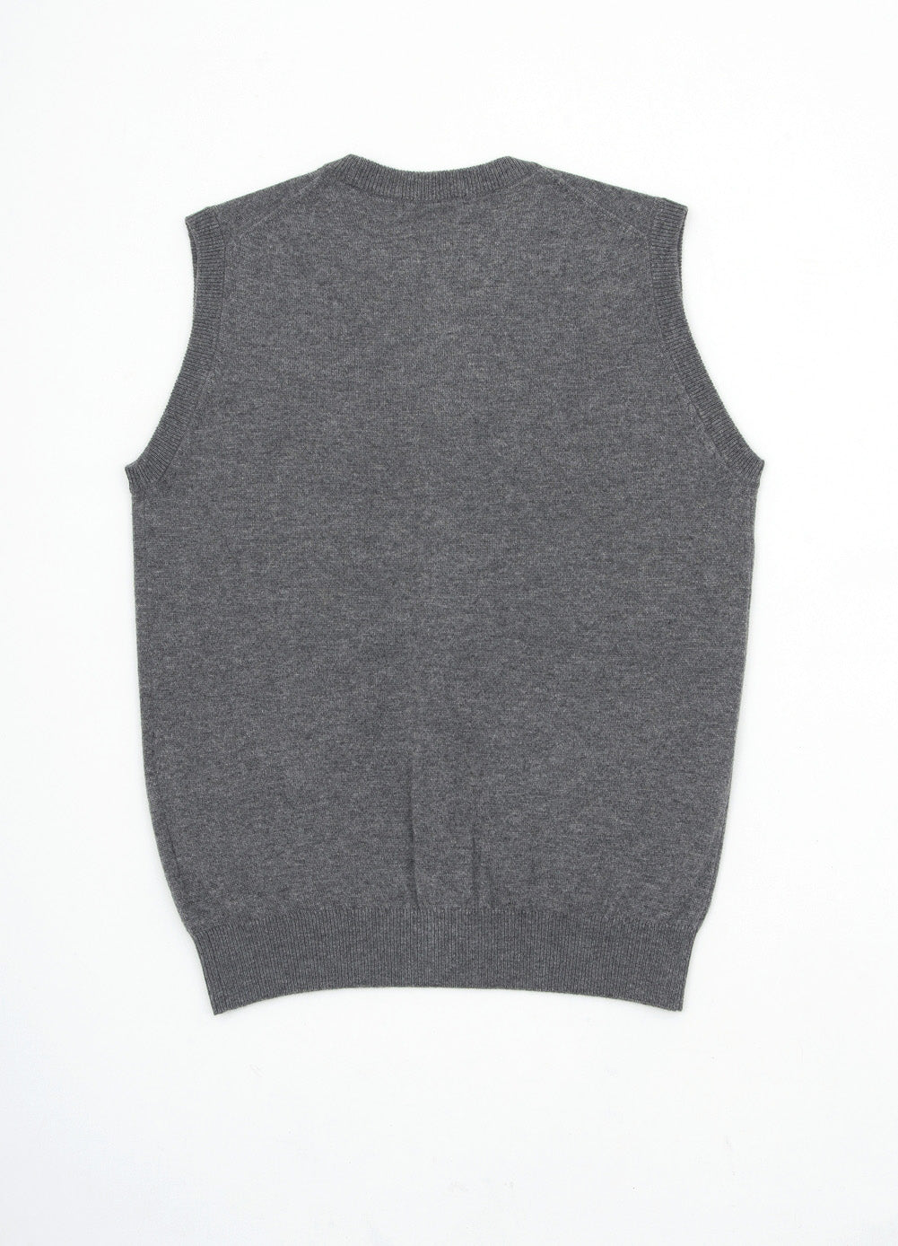【249504FM】カシミヤ前開ニットベスト