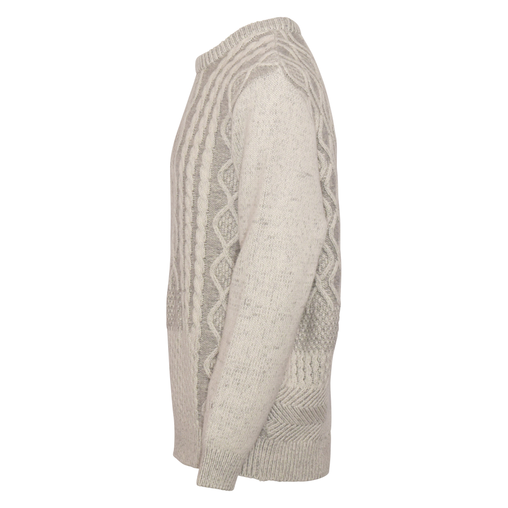 【259508FL】カシミヤ100% デザインニット