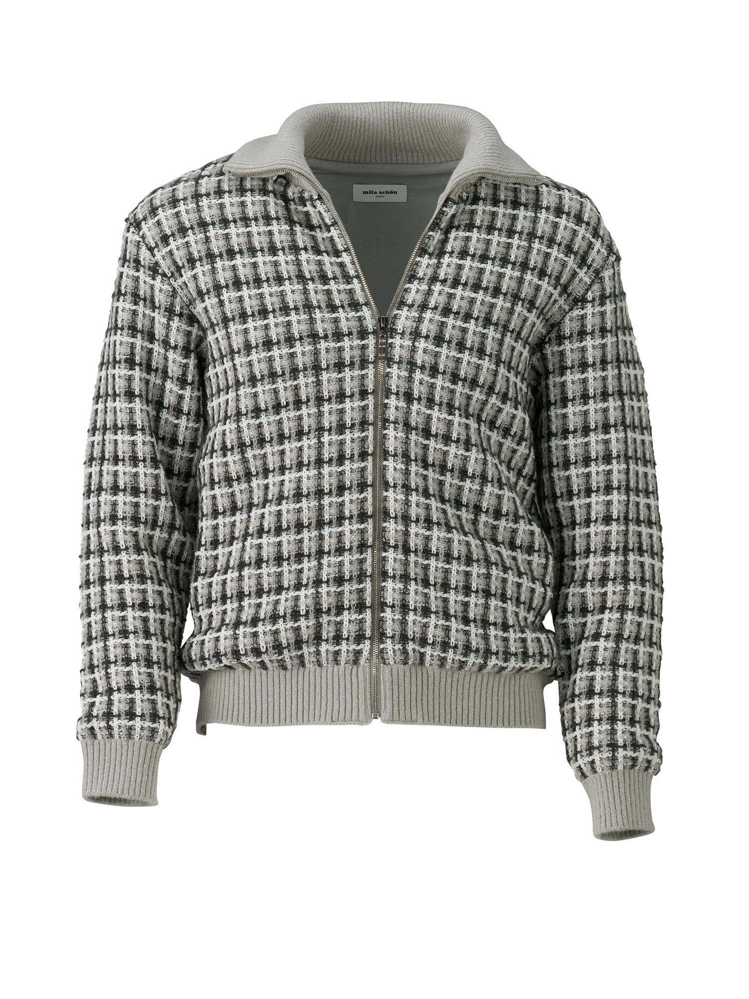 【289508FM】フルジップニットブルゾン