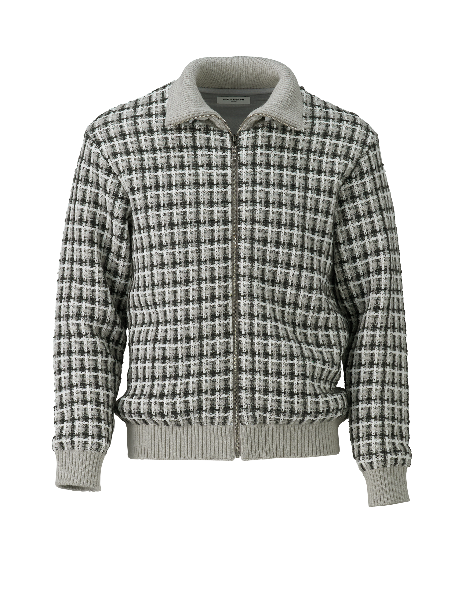 【289508FM】フルジップニットブルゾン