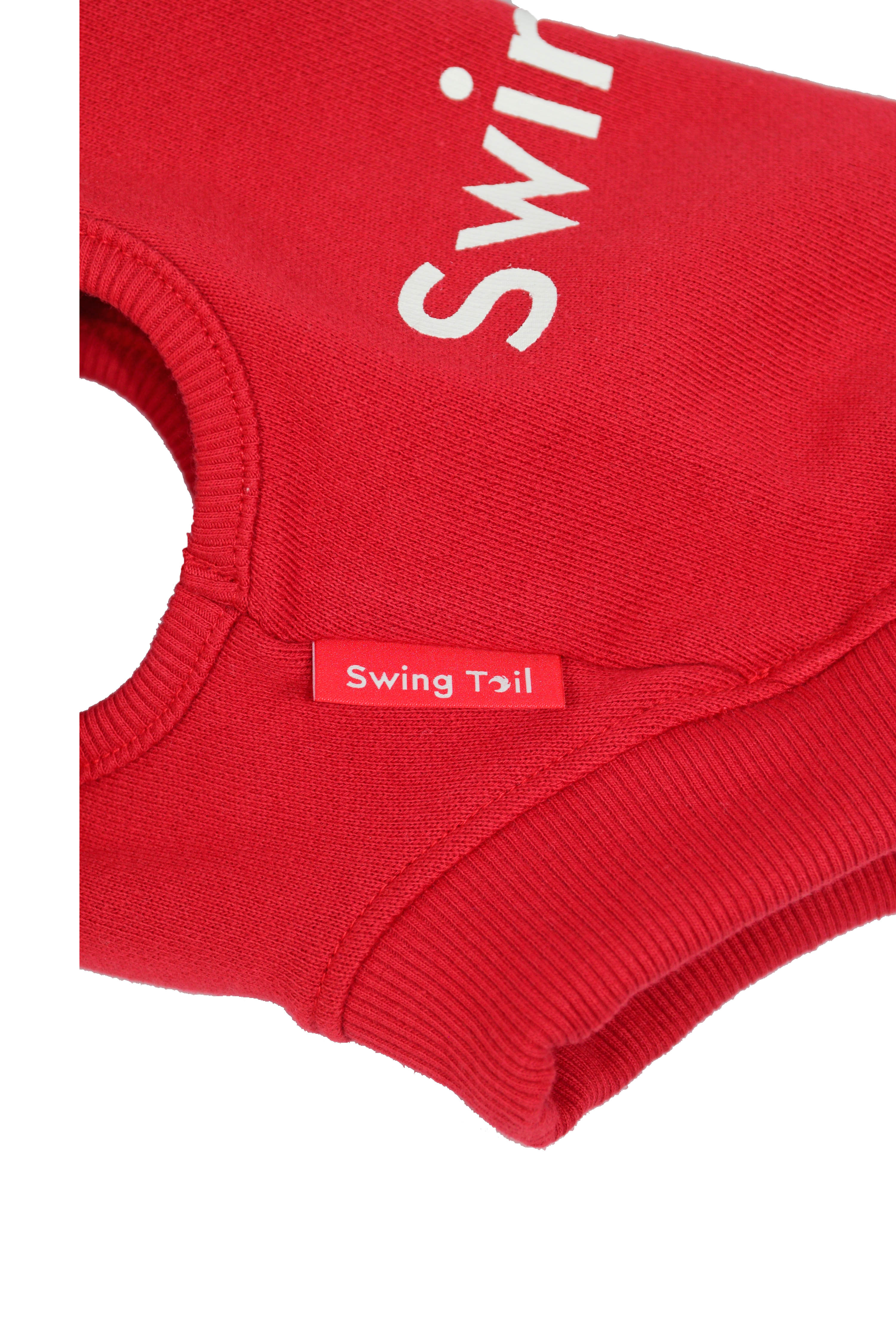 SwingTailロゴフーディー／スウィングレッド – 【TRENZA Online