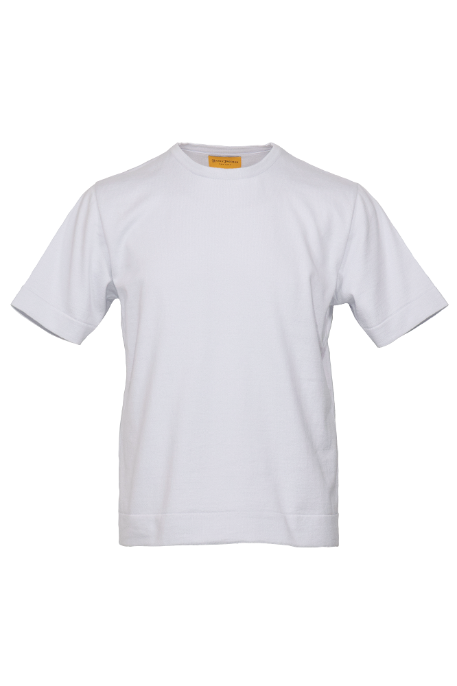 ウォッシャブルニット　テーラードTシャツ