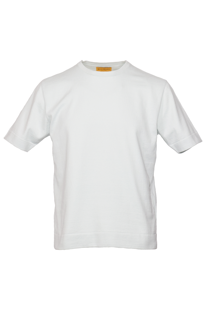ウォッシャブルニット　テーラードTシャツ
