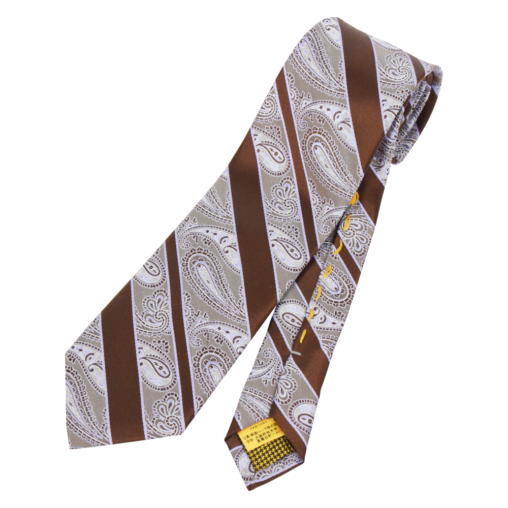 ペイズリーレジメンタル　シルクタイ