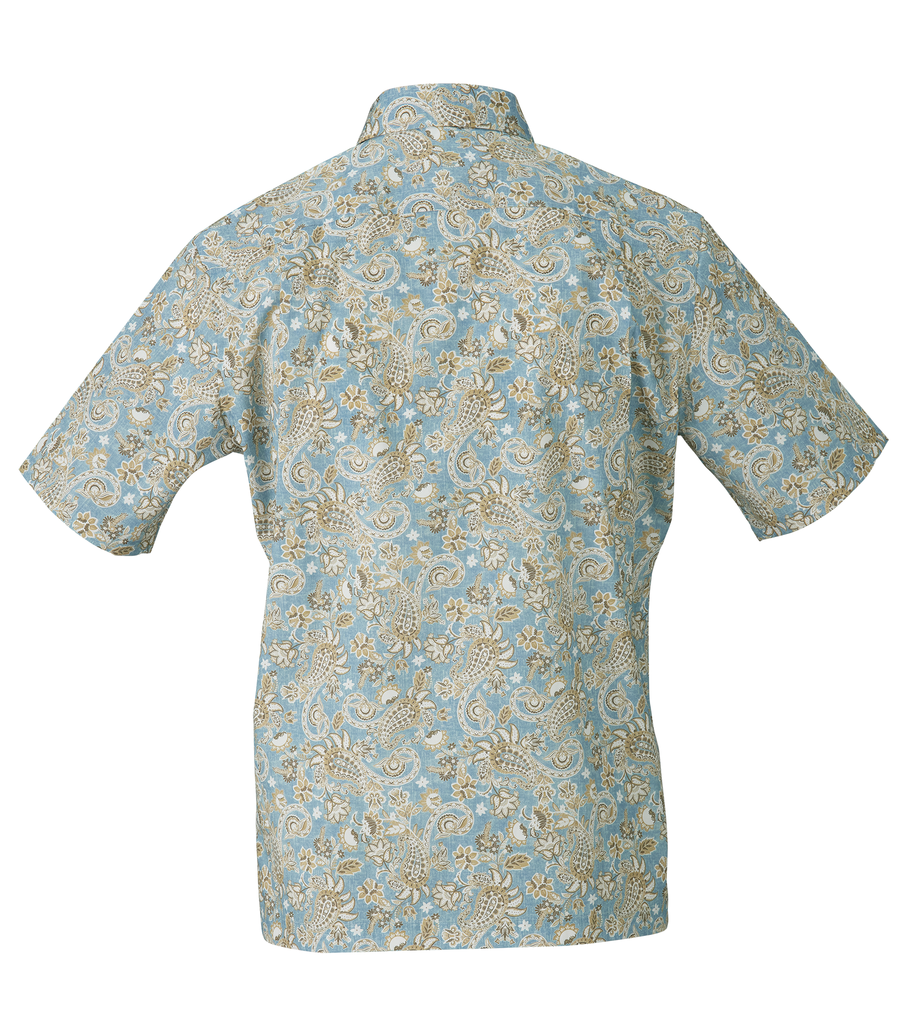 ペイズリー柄シャツ