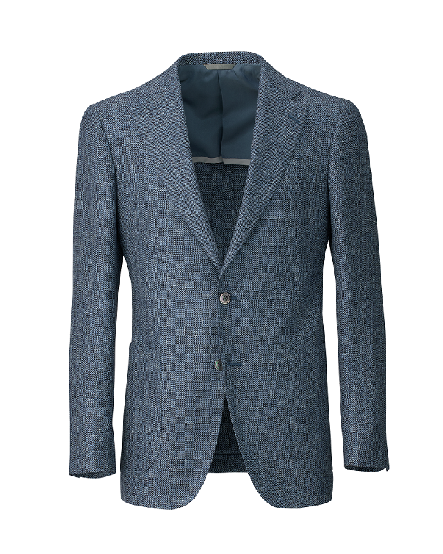 【88204MEM】シルク混ジャケット