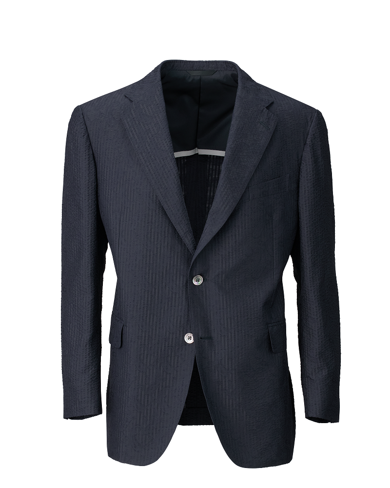 【88205MED】シルクサッカージャケット