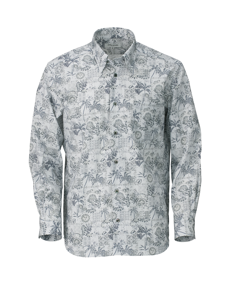 【889409FM】手書き風プリントシャツ